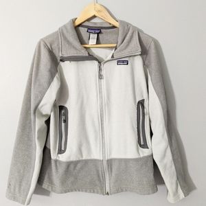 Patagonia Gray Fleece Zip-Up - Medium